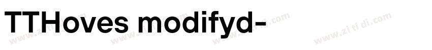 TTHoves modifyd字体转换